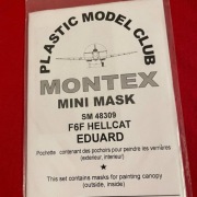 Maska F6F Hellcat Eduard  skala 1:48 (Montex SM48309)