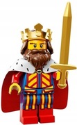 LEGO minifigurka seria 13 KRÓL CLASSIC KING 71008