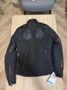 Kurtka motocyklowa IXON Cell Lady M złoto czarna