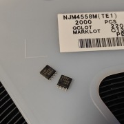[20szt] 2 x wzmacniacz operacyjny NJM4558M JRC4558 SMD WSOP-8