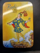 Radiant RIDER-WAITE Tarot Pocket w metalowym pudełku + książka