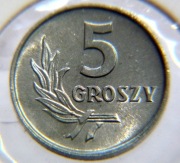 5 gr. AL 1963 mennicze