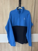 Polar Haglofs XXL polartec half zip haft outdoor logo trekking plus size