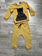 Batman dwuczęściowy ciepły dres chłopięcy bluza spodnie 92 cm ocieplany