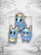 Diamond Griffin, Dragon i Unicorn Adopt Me