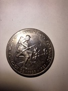 Moneta 500 zł 1989 r ładna 50 rocznica wojny obronnej narodu polskiego