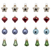 IKEA VINTERFINT szkło mała bombka 20 sztuk