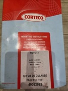 Śruby głowicy TOYOTA 49362992