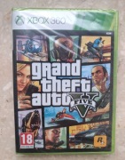 Gra Xbox 360 Grand Theft Auto V GTA V PL Nowa w Folii 