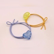 Gumka do włosów hand made serce