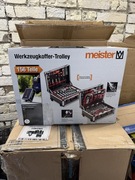 Zestaw narzędziowy Meister 156 el zestaw w walizce na kołach