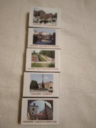 Zapałki kolekcjonerskie Jaroměř – komplet 5 pudełek