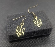 Kolczyki Ukraina Tryzub