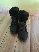 Buty trapery damskie ocieplane 
