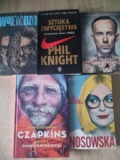Biografie.- Wojewódzki, Nosowska, Nergal, Czapkins  Zestaw 5 książek 
