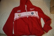 Oryginalna bluza z kapturem Milwaukee Bmw Smr Gulf czerwona XL