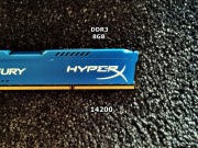 DDR3 8GB KingSton HyperX Fury 1866 