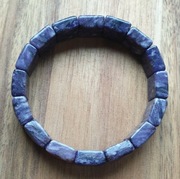 nowa bransoletka naturalny CZAROIT poduszki 12x12 mm