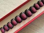 Ręcznie malowane sztuczne paznokcie,press on nails