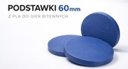 Podstawki okrągłe 60mm Round Bases Warhammer 3szt