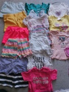 paczka ubranka rozmiar 74 dla dziewczynki ubranek ubrań