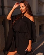 SUKIENKA DAMSKA KIMONO LA DIVA GLAMOUR CASUAL 