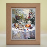 ŚNIADANIE | TEA TIME | OBRAZ | IMPRESJONIZM| AI ART