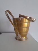 Kubełek na lód stary Indyjski posrebrzany Wiadro do lodu