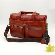 Torba teczka  skórzana na ramie Bullcaptain.