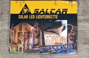 Solarna girlanda LED 10 m / 40 kolorowych kulek
