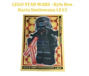 LEGO STAR WARS - Kylo Ren - karta limitowana LE13