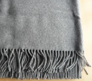 ACNE STUDIOS SZAL CANADA OVERSIZE WEŁNA SZARY MELANŻ