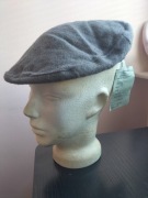 Beret czapka robotnicza PRL popielata rozmiar 56