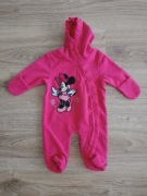 Pajacyk niemowlęcy ocieplany Myszka Minnie rozm. 50/62 - 0/3 m-ce 