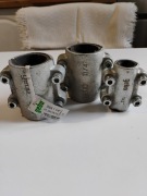 Opaski napr. GEBO, DN32 2 szt, DN 15 1 szt, złączka GEBO, DN32 gwint wewn. 