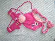 Nowa czapka cool club 44 plus rękawiczki 