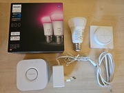 Philips Hue zestaw Bridge, 2x 800 white and color, 1x 800 white, Tap dial