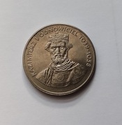 50zł 1980r Kazimierz I Odnowiciel,śr.30,5mm, CuNi, waga11,7g,stan UNC