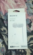 Słuchawki bezprzewodowe bluetooth Sony WI-C200 Białe