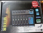 Profesjonalny mikser audio 4/7 kanałów z efektami i USB