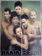 Plakat RAMMSTEIN z 2001 r. - Format A2 - NOWY!