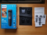 Zestaw oryginalnych nakładek do maszynki Philips, pudełko, etui NOWE