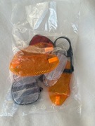 odblaski na koła rowerowe, lampka na przód tył, dzwonek na rower - komplet