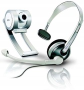 kamera internetowa USB Philips +słuchawki mikrofon
