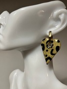 Kolczyki zlote panterka