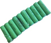 10x Ogniwo Akumulator  INR18650 MJ1 3300 - 3500mAh 10A Używny 10 sztuk