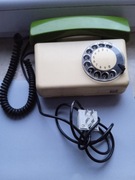 Telefon stacjonarny Tulipan retro PRL 