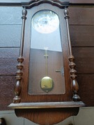 Zegar wiszący ścienny nakręcany Niemcy 