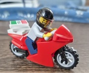 LEGO City - 951909, Figurka - dostawca pizzy, motor,  Limited Edition