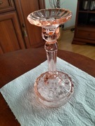 ŚWIECZNIK KOLUMNOWY  KOLOR ROZALINOWY czyt. opis